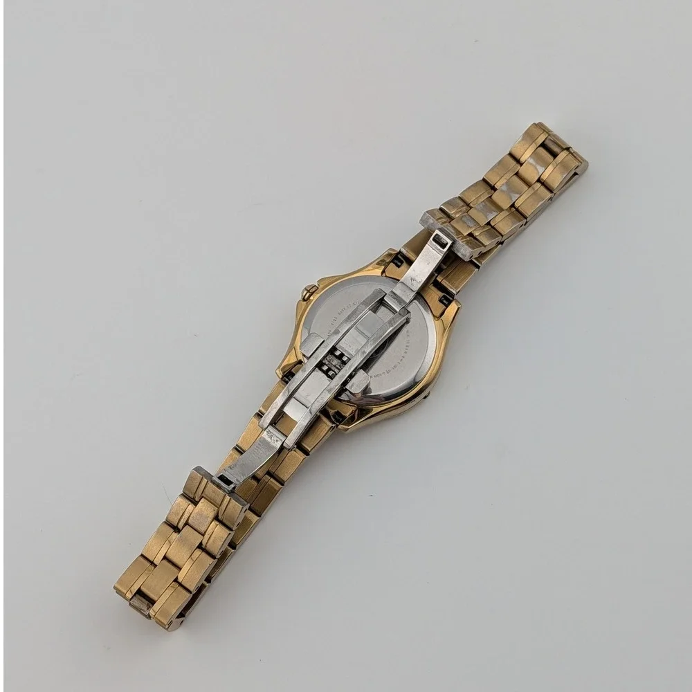 Citizen Silhouette Sport Eco-Drive Diamond Gold-Tone Watch E013-S090300 7.25